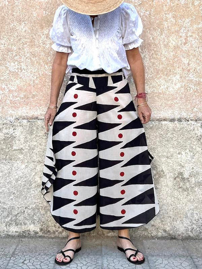 Women's Printed Casual Pants