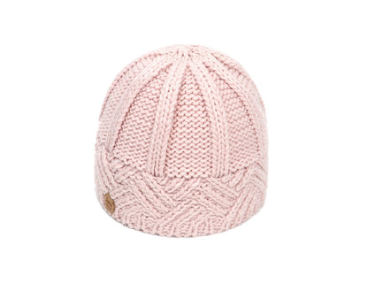 Men's and Women's Retro Style Diamond-check Coarse Knitwear Hats