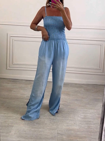 Denim Gradient Jumpsuit