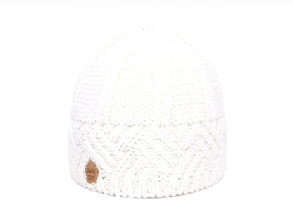 Men's and Women's Retro Style Diamond-check Coarse Knitwear Hats