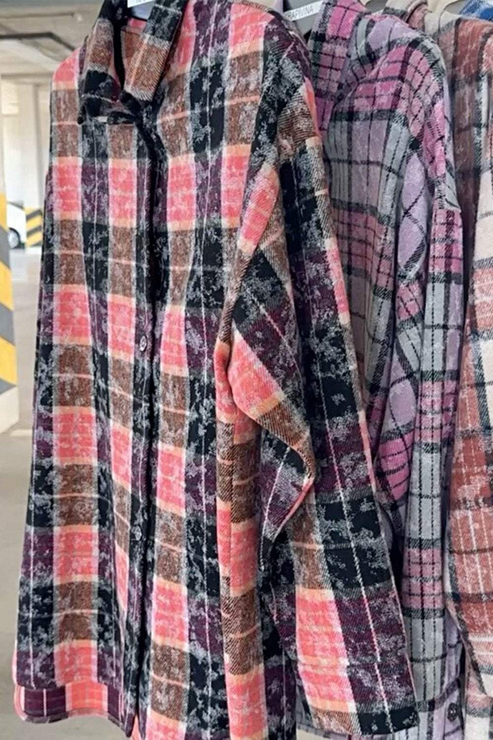 Women's Plaid Casual Shirt Tops