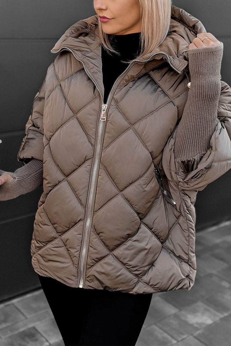 Women's Casual Hooded Autumn and Winter Jacket