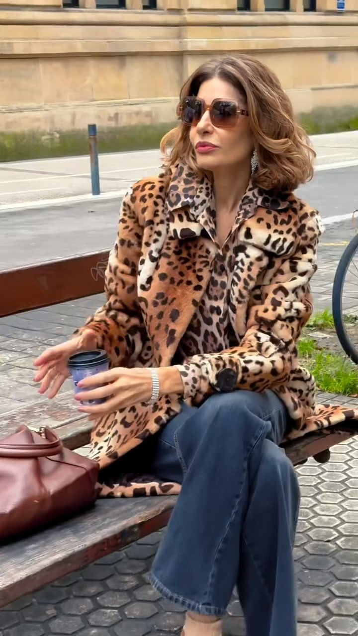 Leopard Print Jacket