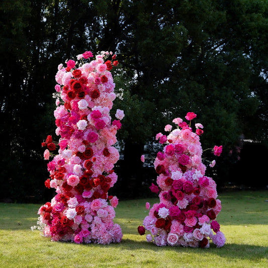 Kathryn Wedding Party Background Floral Arch Decoration