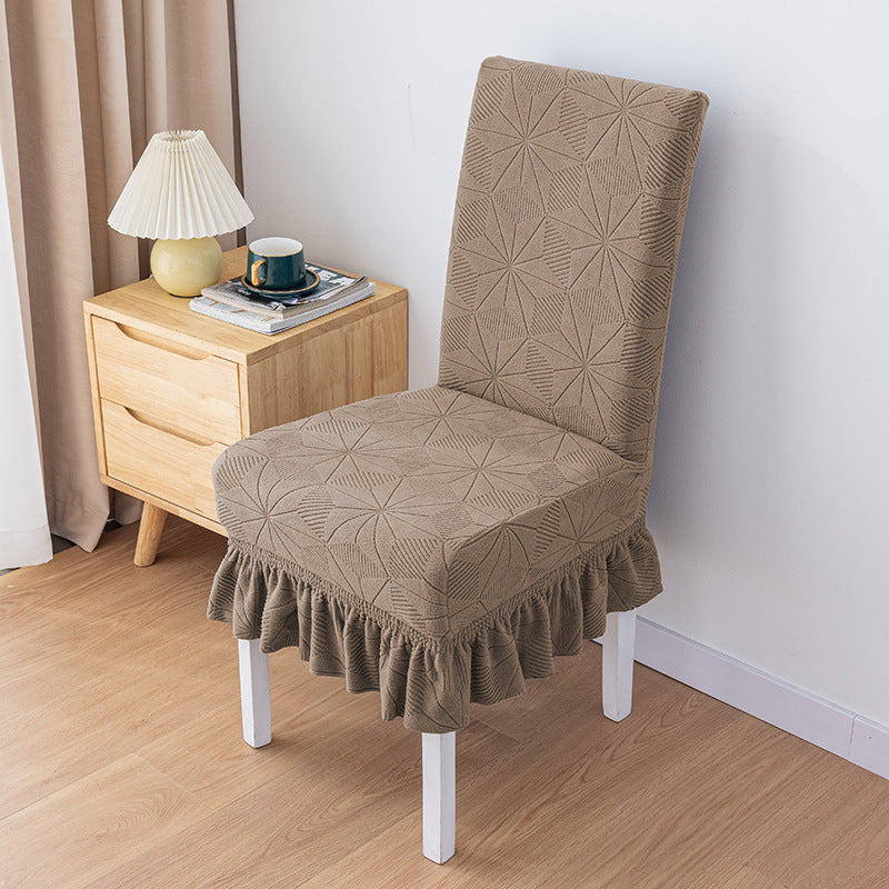 All-season Universal Chair Cover Short Skirt