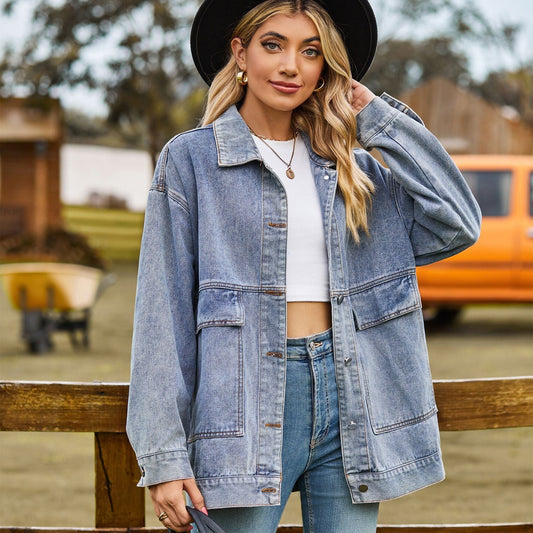 Zoe Oversized Denim Jacket