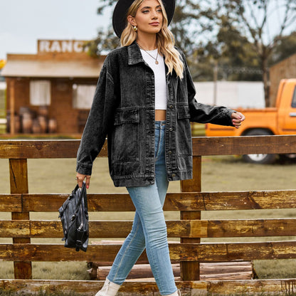 Zoe Oversized Denim Jacket