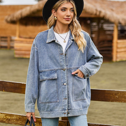 Zoe Oversized Denim Jacket