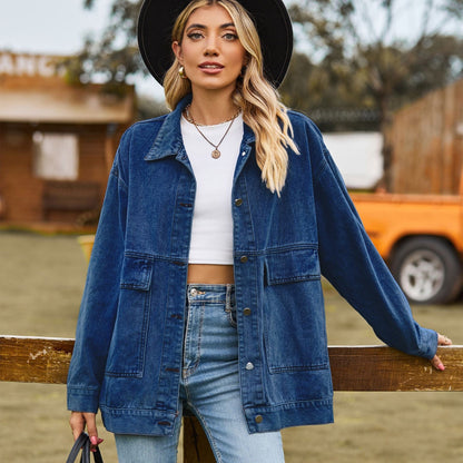 Zoe Oversized Denim Jacket