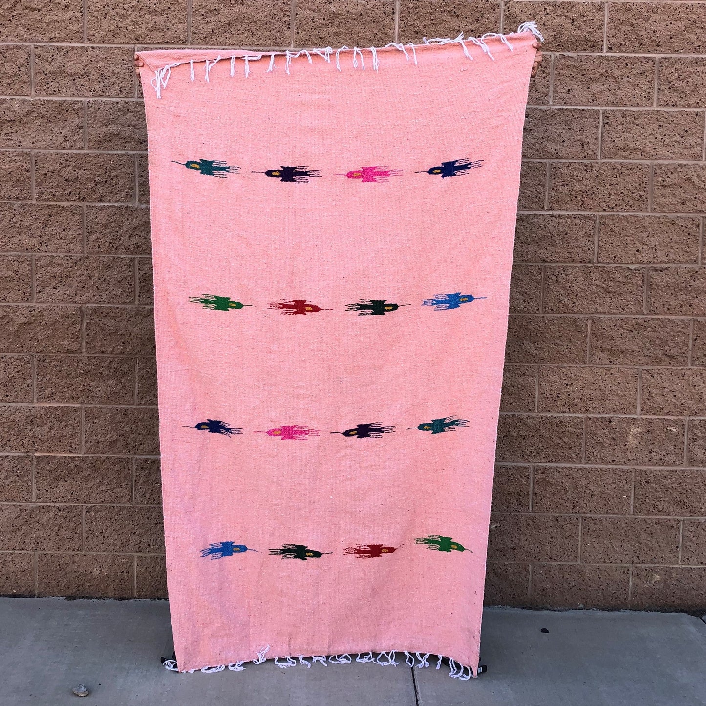 Pink Thunder Bird - Mexican Blanket