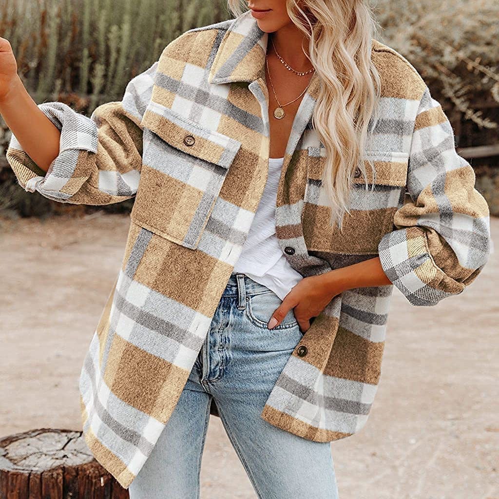 Zephyria Plaid Jacket