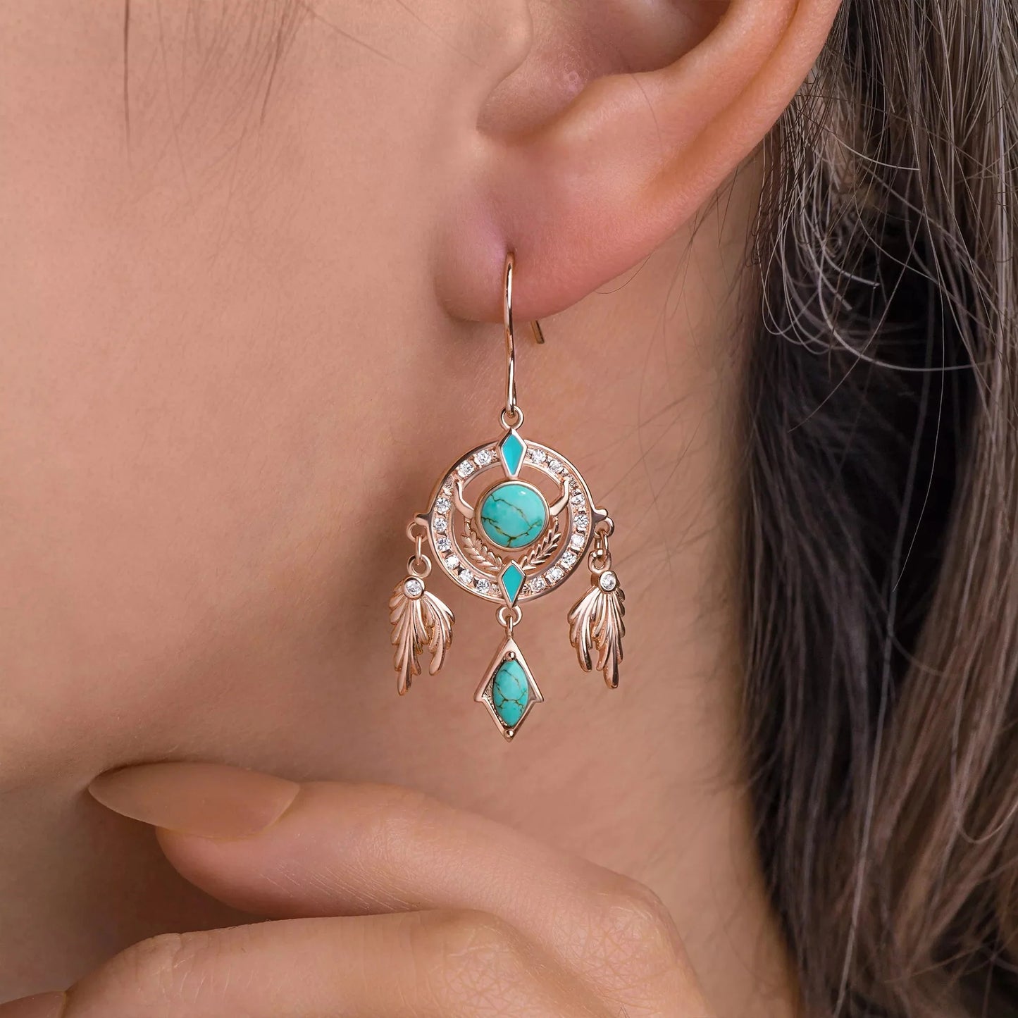 Mystic Dreamcatcher Earrings