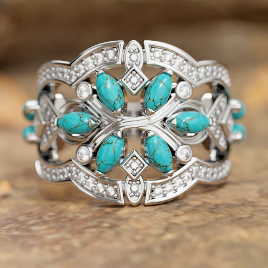 Navajo Nightfall Ring