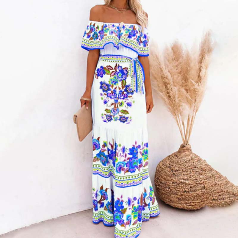 Luana Off Shoulder Maxi Dress