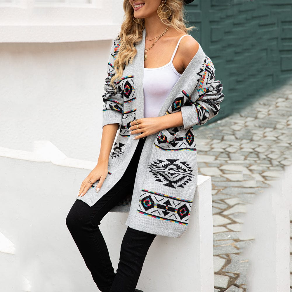 Marjolaine Long Cardigan