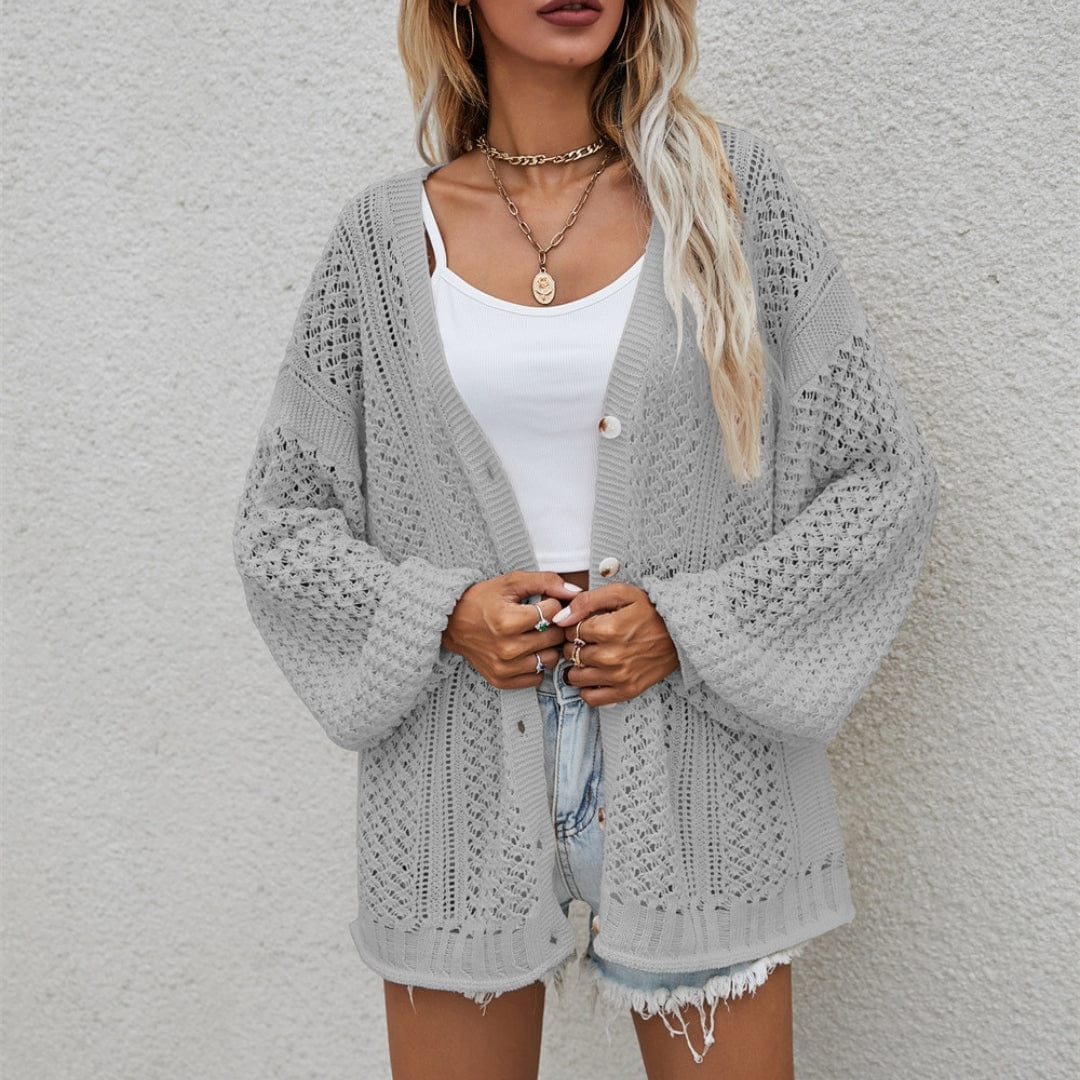 Kali Loose Knitted Cardigan