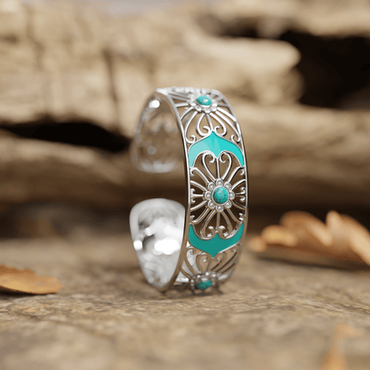 Prairie Flower Cuff Bracelet