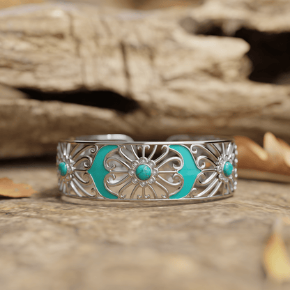 Prairie Flower Cuff Bracelet