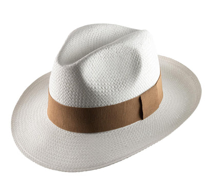 The Sophisticate Classic Straw Fedora Hat