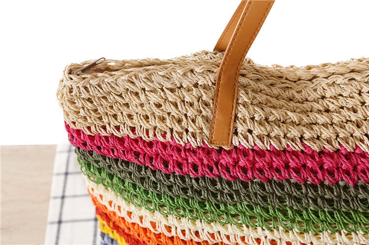 Rainbow Stripes Shoulder Bag