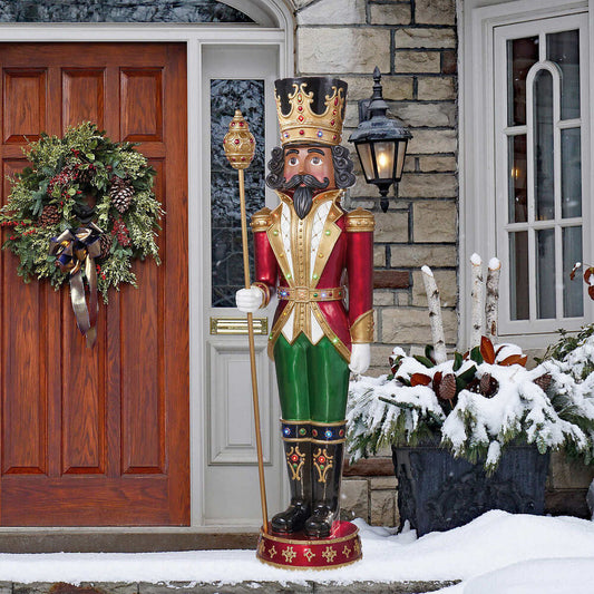 6' Life-Size LED Christmas Nutcracker