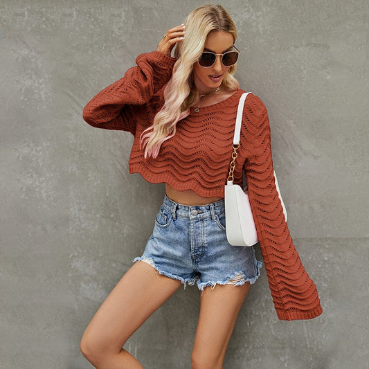 Azura Cropped Sweater