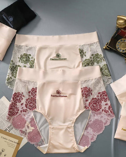 Lace Sexy Autumn/Winter Instant Dry Underwear