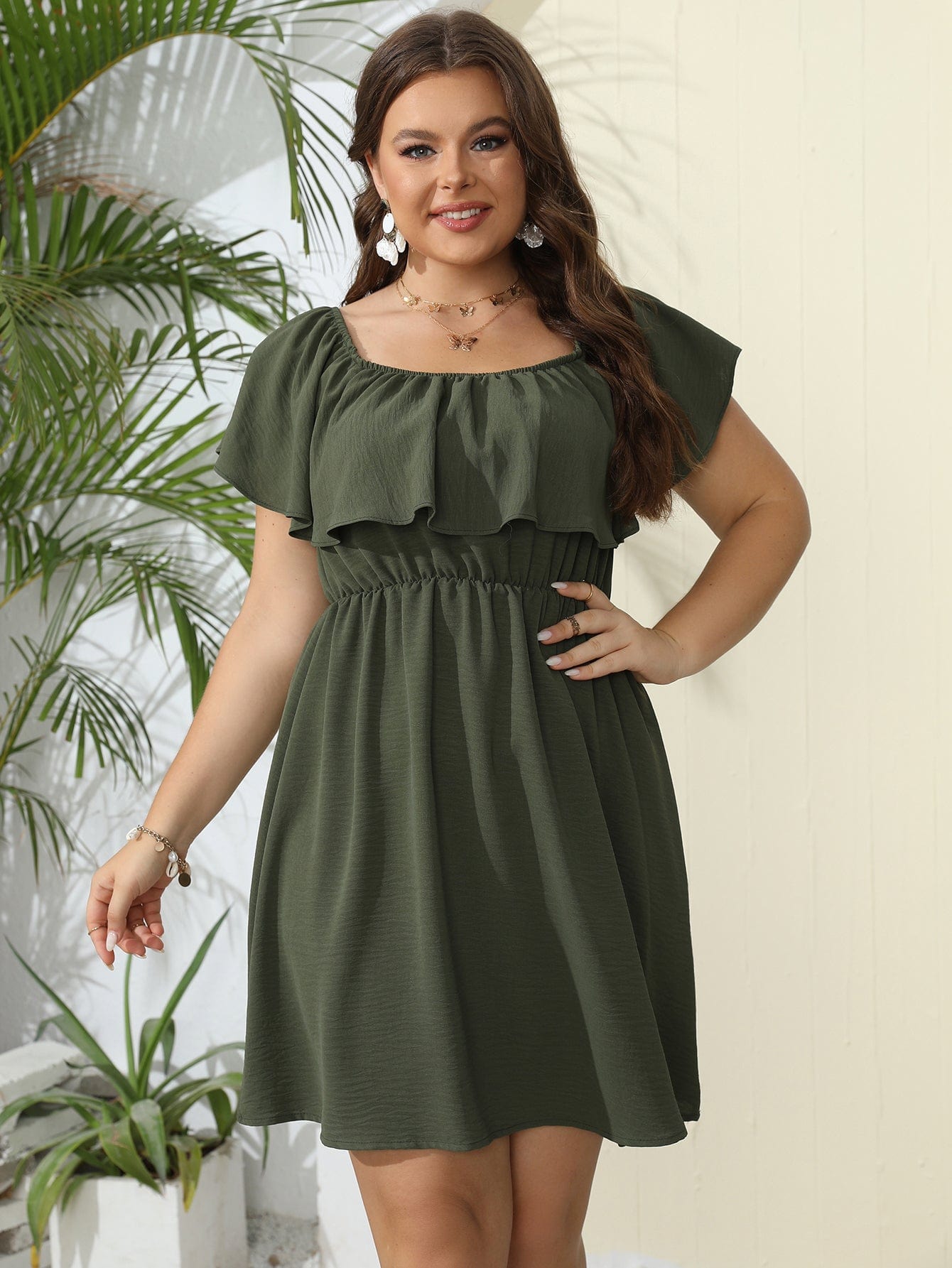 Plus Size Alcyone Mini Dress