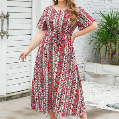 Plus Size Delilah Midi Dress