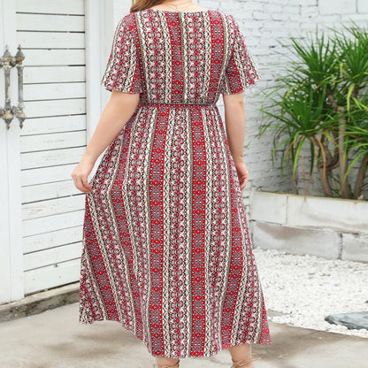 Plus Size Delilah Midi Dress