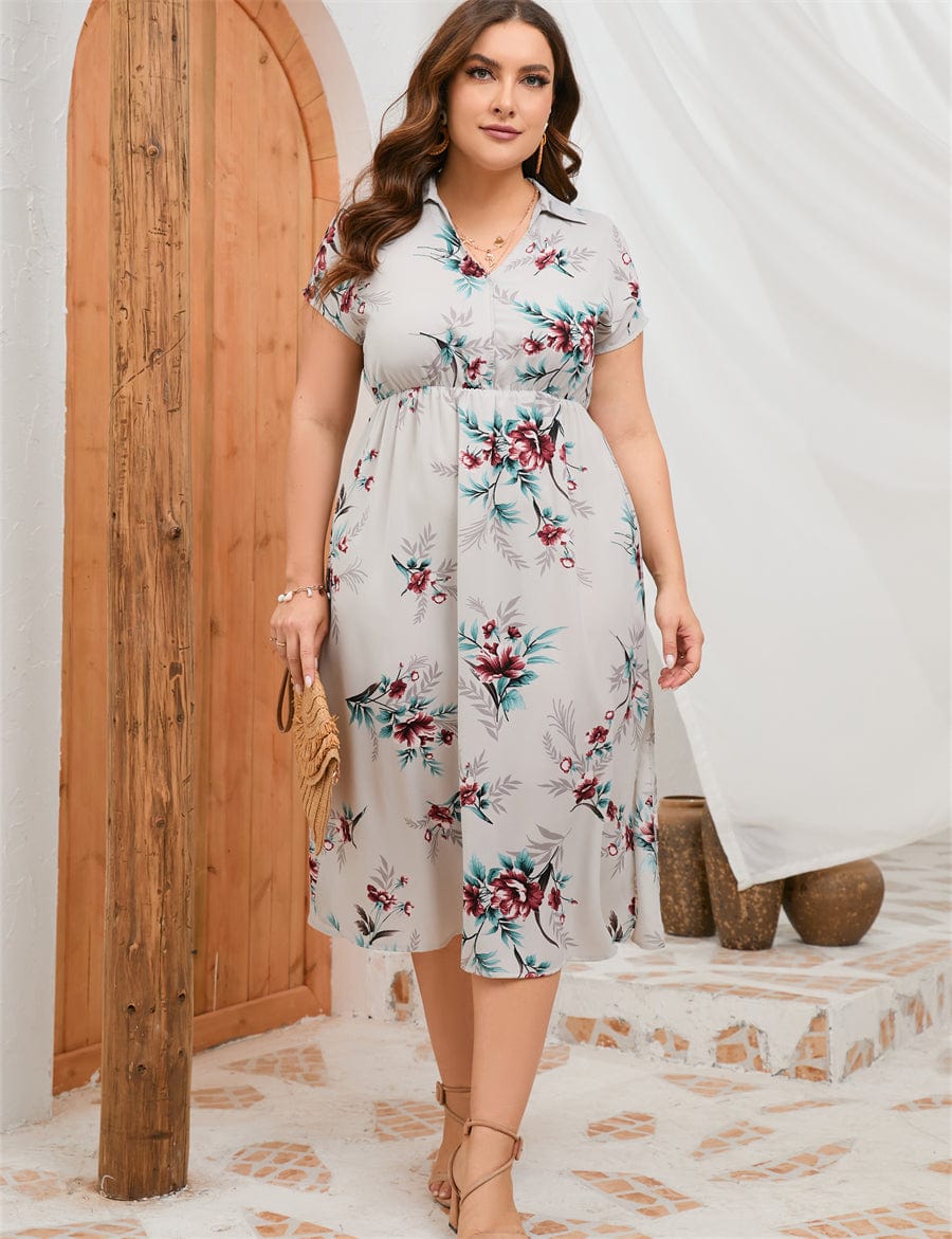 Plus Size Emmy Midi Dress