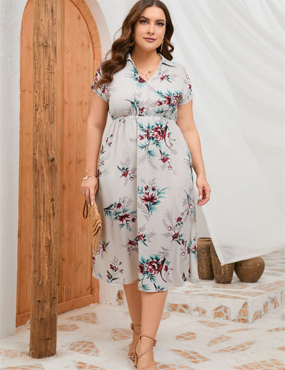 Plus Size Emmy Midi Dress