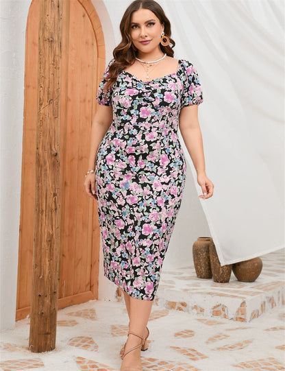 Plus Size Lizzie Midi Dress