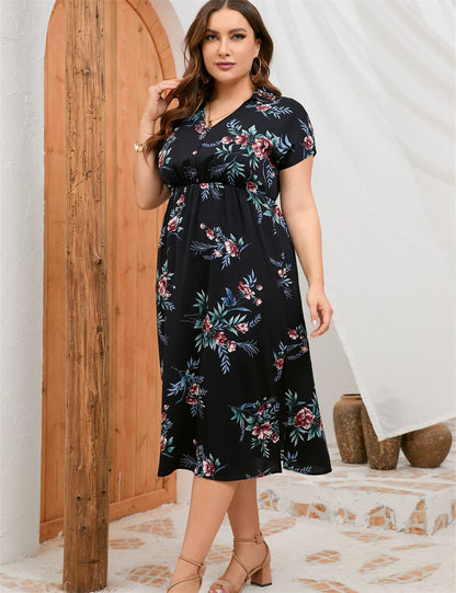 Plus Size Emmy Midi Dress