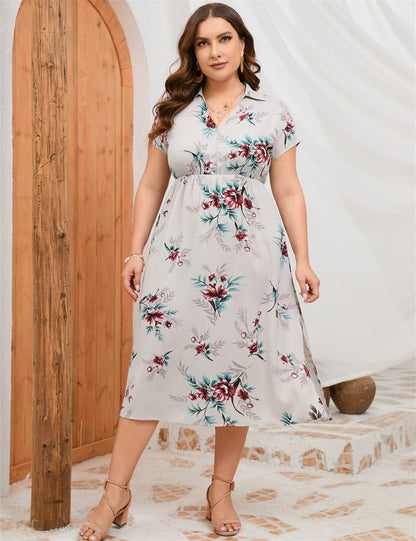 Plus Size Emmy Midi Dress