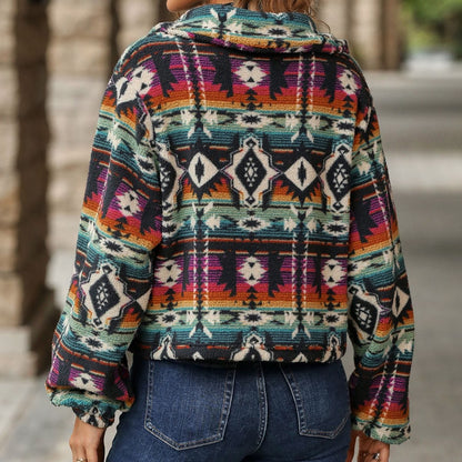 Alessia Aztec Print Jacket