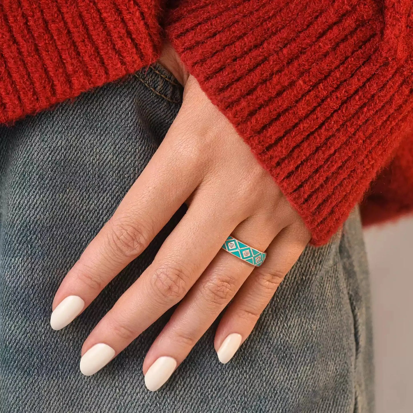 Sierra Geometric Ring