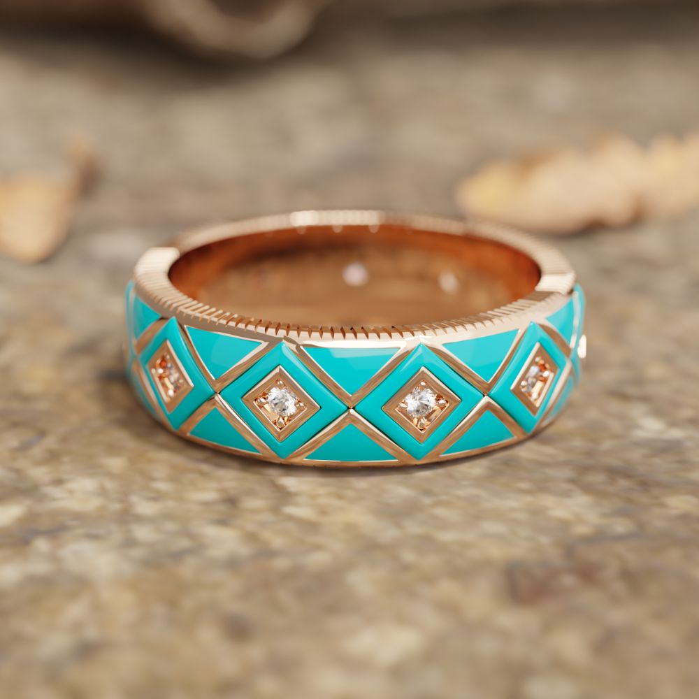 Sierra Geometric Ring