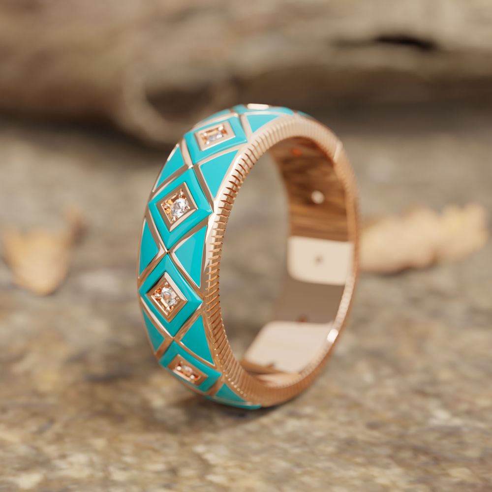 Sierra Geometric Ring