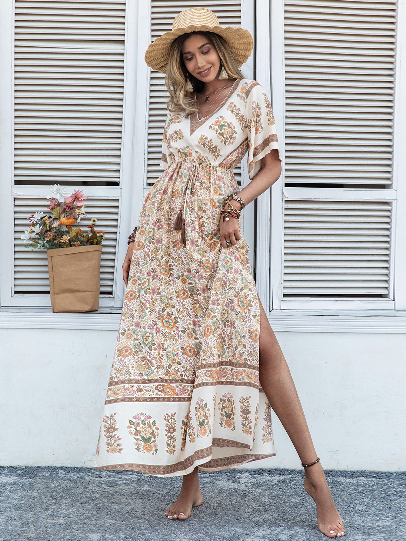 Amelia Boho Maxi Dress