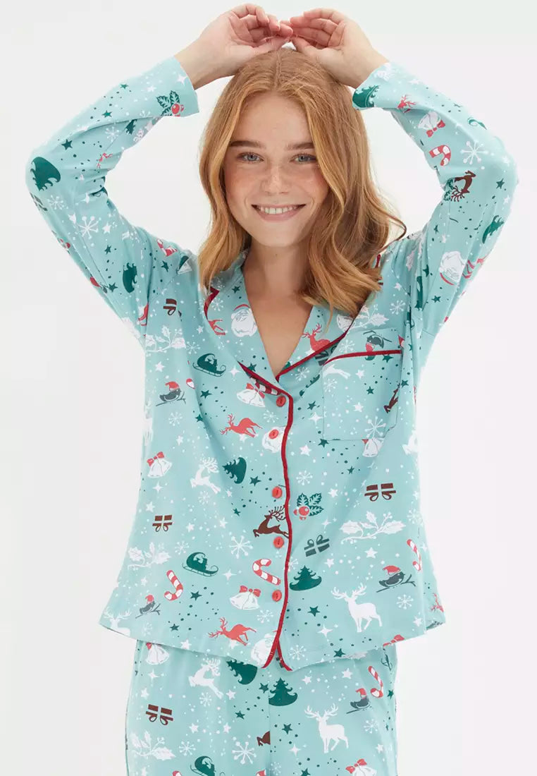 Elk Sleigh Pajamas