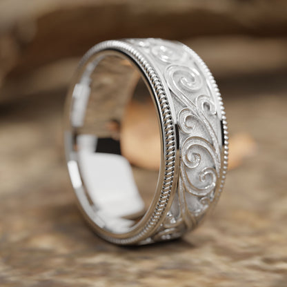 Tribal Carve Ring