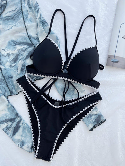 Noir Delight Bikini Set