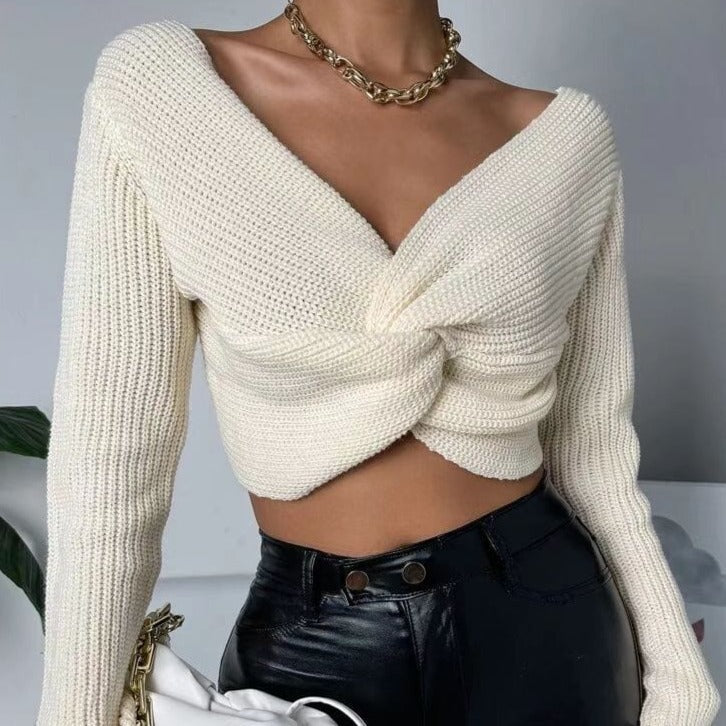 Sappho Twisted Sweater