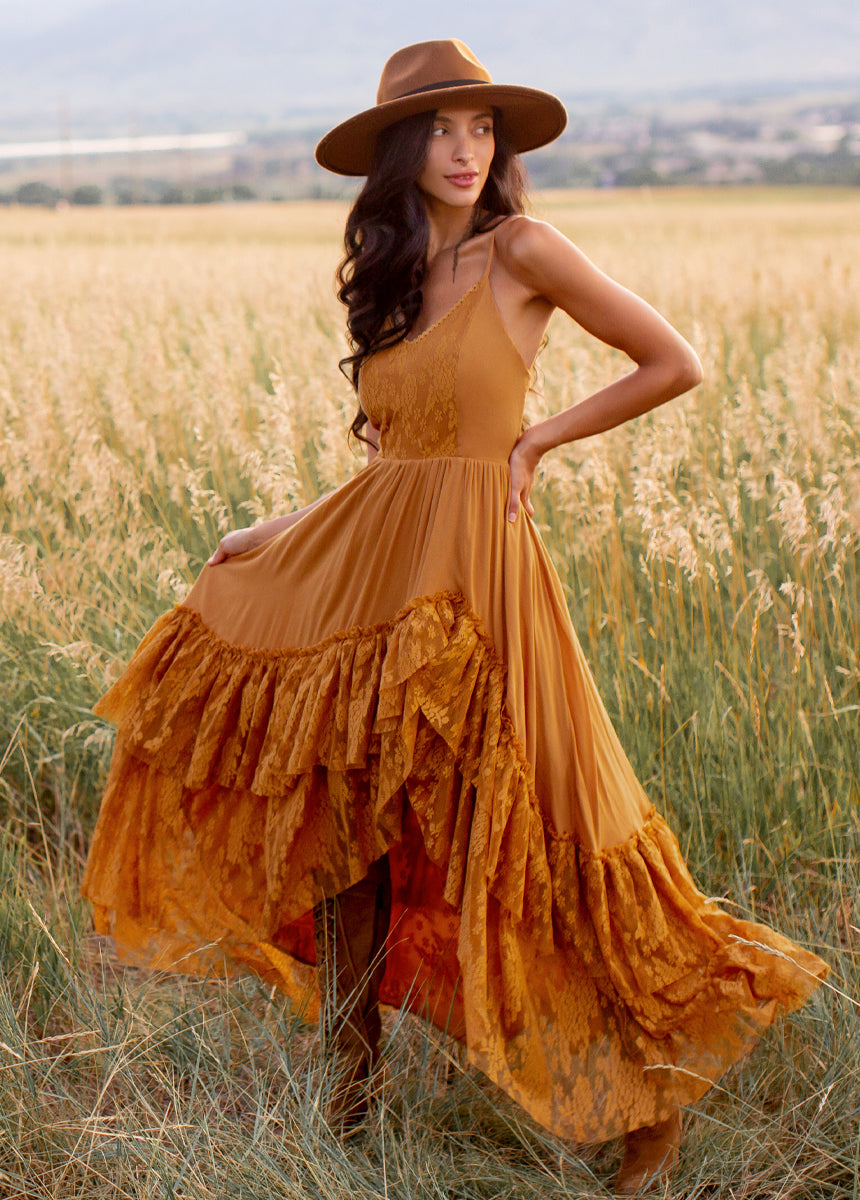 Christelle Dress in Marigold