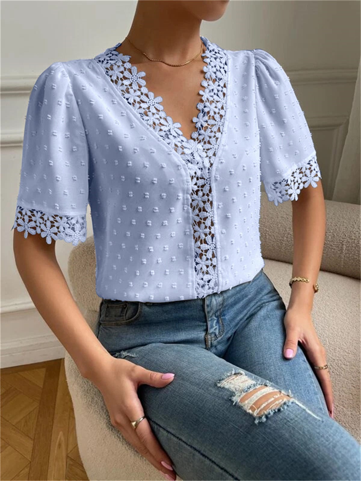 Bluebell Boho Blouse