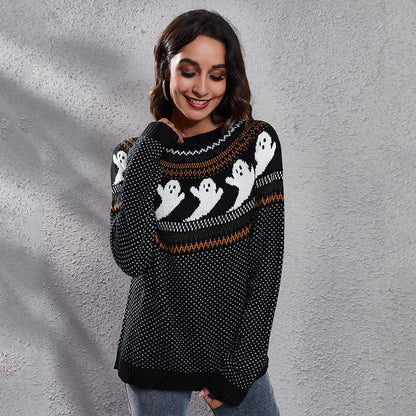 Halloween Knitted Sweater