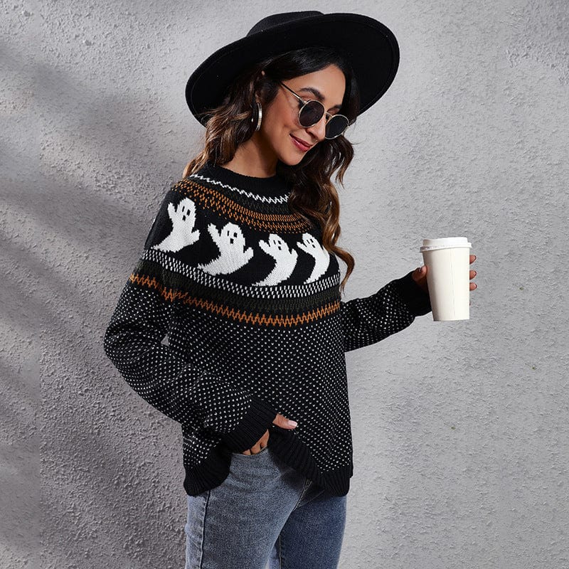 Halloween Knitted Sweater