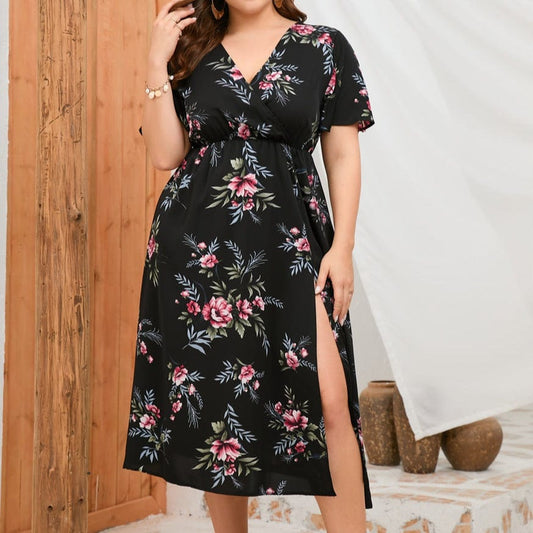 Plus Size Bella Midi Dress