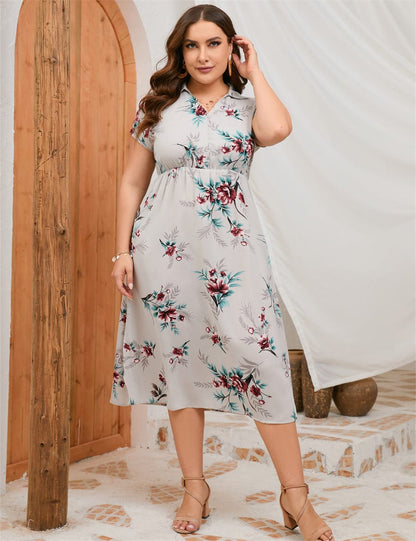 Plus Size Emmy Midi Dress